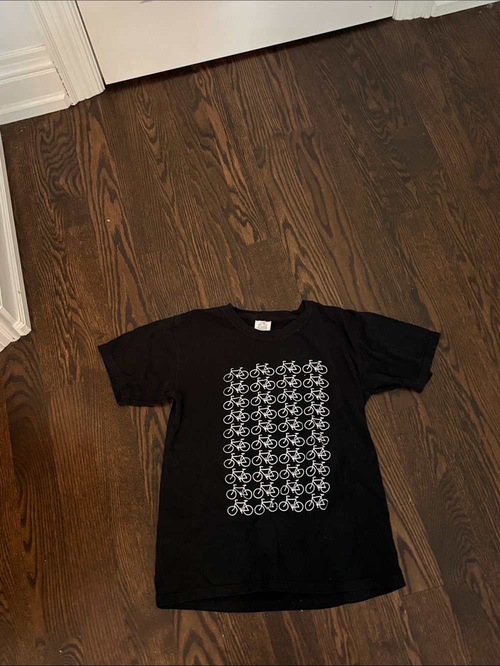 Black Kids' Bicycle Graphic Tee